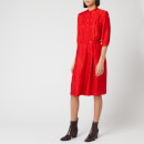 A.P.C. Women's Marion Shirt Dress - Red