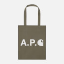 A.P.C. X Carhartt Men's Tote Bag - Khaki