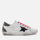 Golden Goose Deluxe Brand Women's Superstar Trainers - White/Black Suede Star