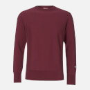 Champion Men's Acid Wash Crewneck Sweatshirt - Burgundy