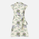 KENZO Women's Shirting Belted Dress - Off White
