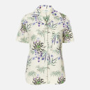 KENZO Women's Hawaiian Shirt Knot Detail - Off White