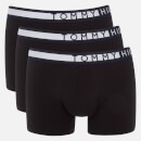 Tommy Hilfiger Men's 3 Pack Trunk Boxer Shorts - Black