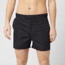 Frescobol Carioca Men's Tailored Short Block Swim Shorts - Black