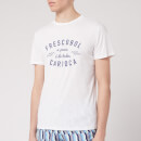 Frescobol Carioca Men's Logo Stamp T-Shirt - White/Navy
