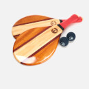 Frescobol Carioca Men's Trancoso Beach Bat Set - Red