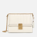 Coach Women's Souffle Quilting Hutton Shoulder Bag - Chalk