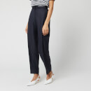 Victoria, Victoria Beckham Women's Tapered Trousers - Midnight Blue