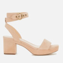 Coach Women's Serena Suede Platform Sandals - Beachwood