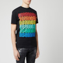 Dsquared2 Men's Multi Logo Cool Fit T-Shirt - Black
