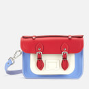 The Cambridge Satchel Company Women's Mini Satchel - Red Berry/Lily White/Bluebell Matte