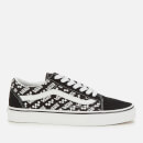 Vans Old Skool Logo Repeat Trainers - Black/True White