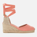 Castañer Women's Carina Wedged Espadrille Sandals - Albaricoque
