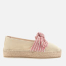 Castañer Women's Kay Flat Espadrilles - Rojo