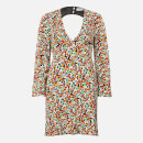 RIXO Women's Sophie Mini Dress - Retro Micro Floral