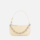 by FAR Women's Mini Rachel Croco Bag - Cream