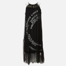 McQ Alexander McQueen Women's Printed Suzuka Maxi Dress - Black