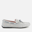 SWIMS Men's Knit Lace Loafers - Glacier Gray/Navy