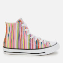Converse Women's Chuck Taylor All Star Hi-Top Trainers - White/Multi/Black