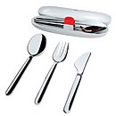 Alessi Travel Cutlery - Silver