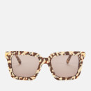 Bottega Veneta Women's Oversized Acetate Sunglasses - Brown