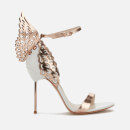Sophia Webster Women's Evangeline Heeled Sandals - White/Rose Gold