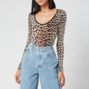 Ganni Women's Printed Body - Leopard