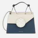 Danse Lente Women's Phoebe Bis Bag - Milk/Steel Blue