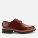 Grenson Men's Curt Hand Painted Leather Derby Shoes - Tan