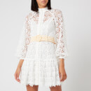 Zimmermann Women's Empire Fit Flare Short Dress - Ivory