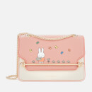 Strathberry X Miffy Women's Flower East/West Mini Bag - Rose/Vanilla