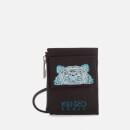 KENZO Kampus Canvas Cardholder on Strap - Black