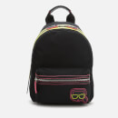 Karl Lagerfeld Women's K/Ikonik Neon Backpack - Black