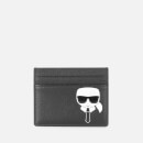 Karl Lagerfeld Women's K/Ikonik Classic Card Holder - Black