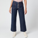 A.P.C. Women's Gloria Jeans - Indigo Delave