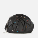 Núnoo Women's Saki Multi Stones Clutch Bag - Black