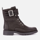 Clarks Women's Orinoco 2 Leather Lace Up Boots - Black