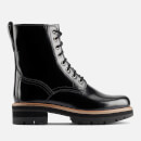 Clarks Women's Orianna Hi Leather Lace Up Boots - Black