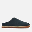 Clarks Men's Home Style Suede Mule Slippers - Dark Teal