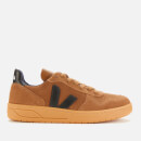 Veja Men's V-10 Suede Trainers - Brown/Black/Gum Sole