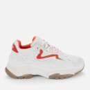 Ash Women's Addict Chunky Running Style Trainers - White/Paprika/Pearl
