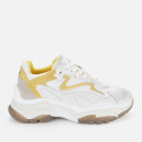 Ash Women's Addict Chunky Running Style Trainers - White/Sun/Dove