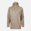 RAINS Short Coat - Shiny Beige