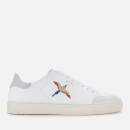 Axel Arigato Men's Clean 90 Triple Bird Leather Cupsole Trainers - White/Grey