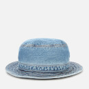 Ganni Women's Denim Bucket Hat - Washed Indigo