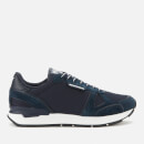 Emporio Armani Men's Running Style Trainers - Navy