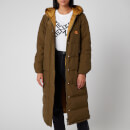 KENZO Women's Elongated Puffer Reversible - Khaki