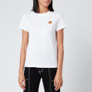KENZO Women's Classic Fit T-Shirt Tiger Crest - White
