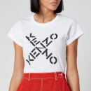 KENZO Women's Small Fit T-Shirt KENZO Sport - White