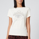 KENZO Women's Icon Classic T-Shirt Eye - Ecru